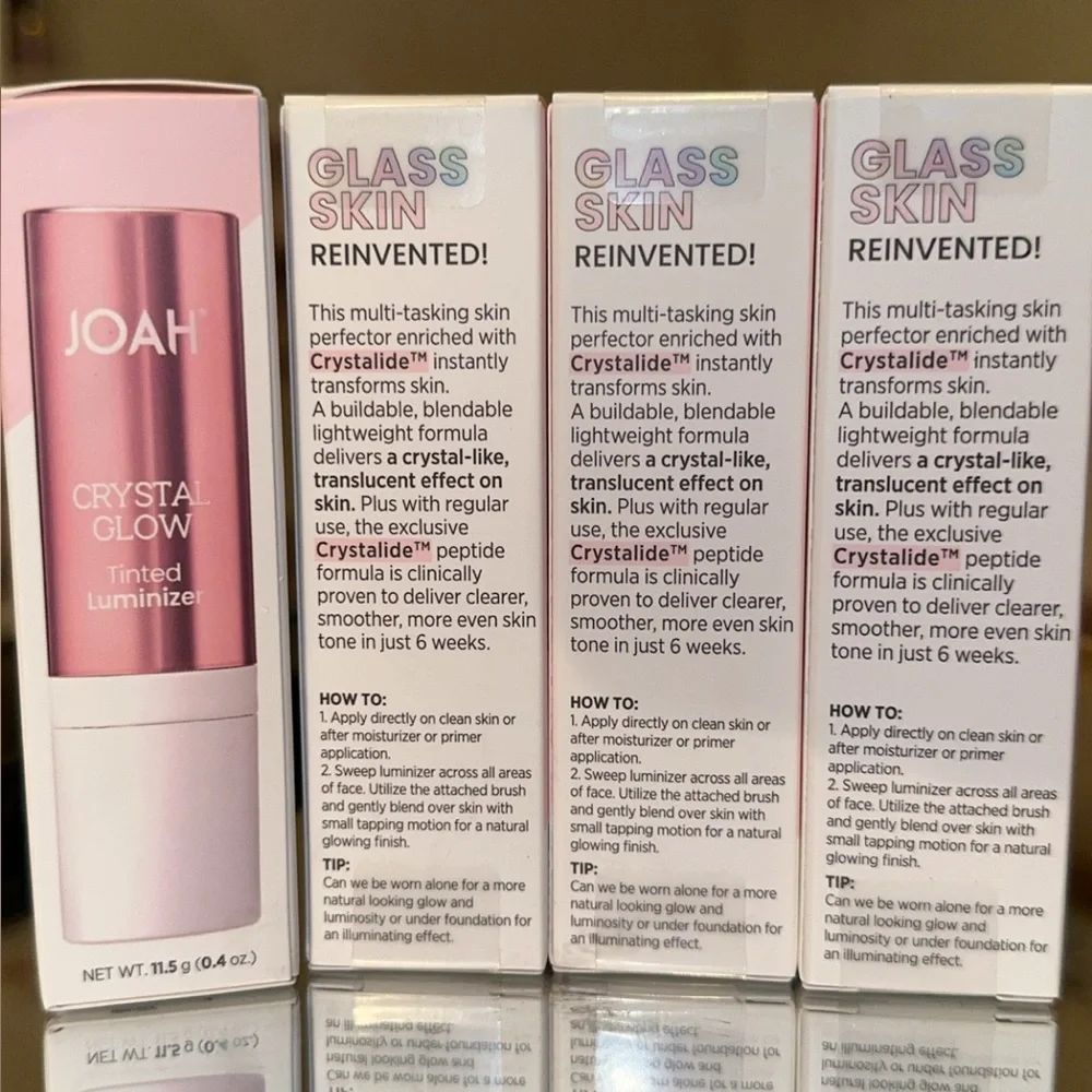 JOAH Crystal Glow Tinted Luminizer Stick - Korean skin